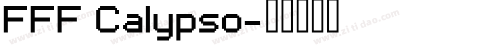 FFF Calypso字体转换